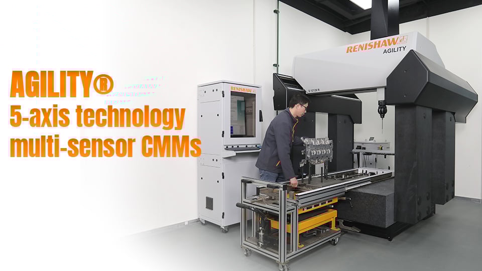 Renishaw AGILITY® 5 แกน: วัดได้ทุกมิติ แม่นยำทุกจุด